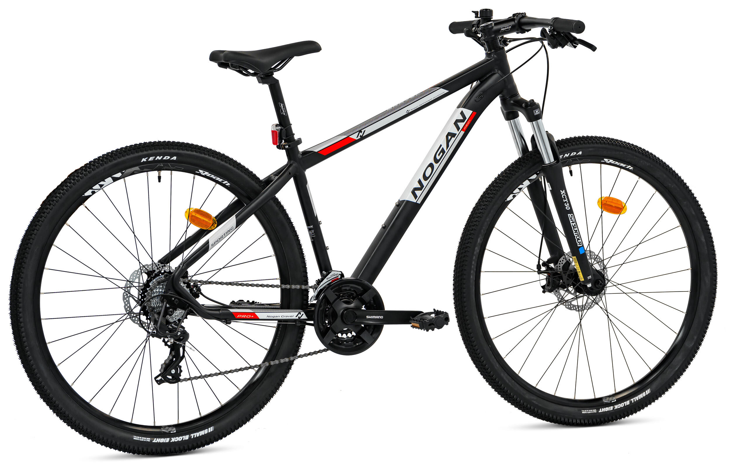 Vélo VTT Nogan Gravel PRO+ - 27.5 pouces - Small - Jet Black 3/7