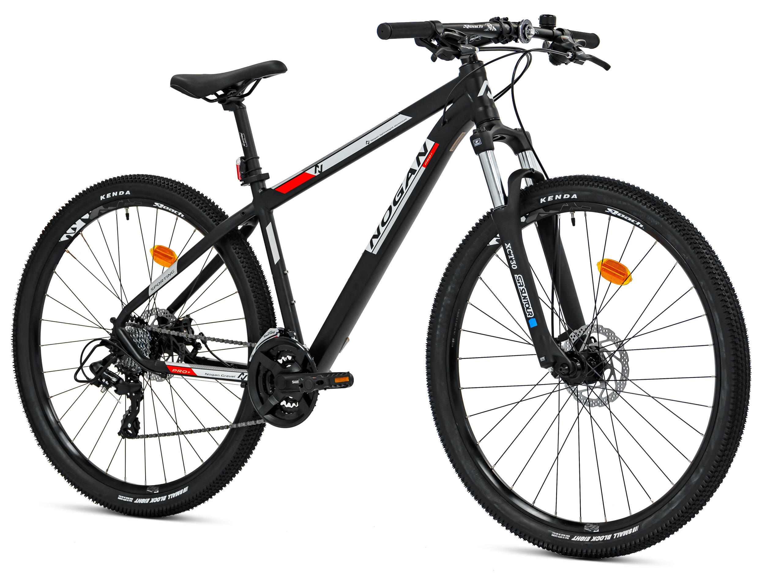 Vélo VTT Nogan Gravel PRO+ - 27.5 pouces - Small - Jet Black 2/7