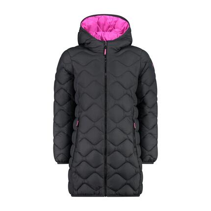 Doudoune à capuche longue fille CMP