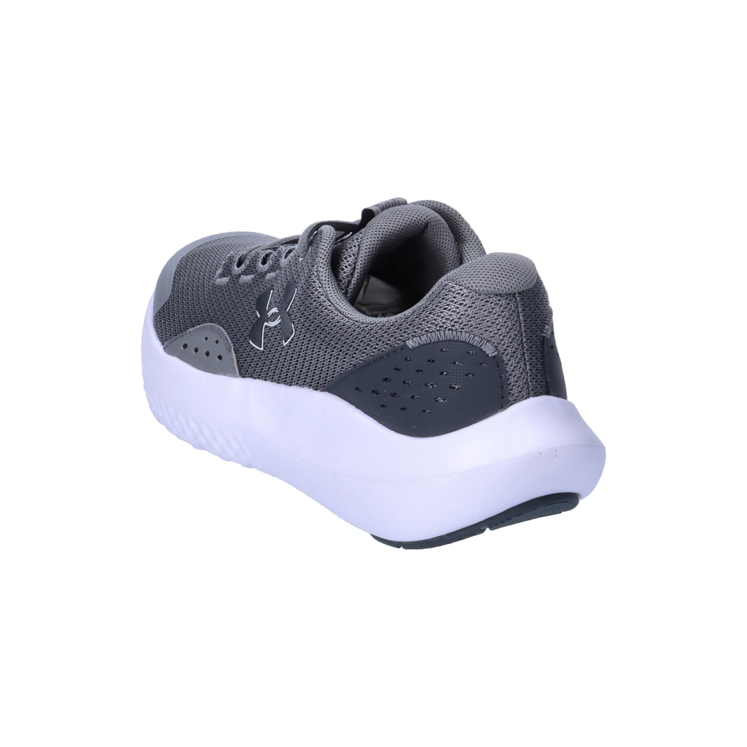 Scarpe CorsaRagazzi Under Armour Surge 4 Grigio Bianco 4/7