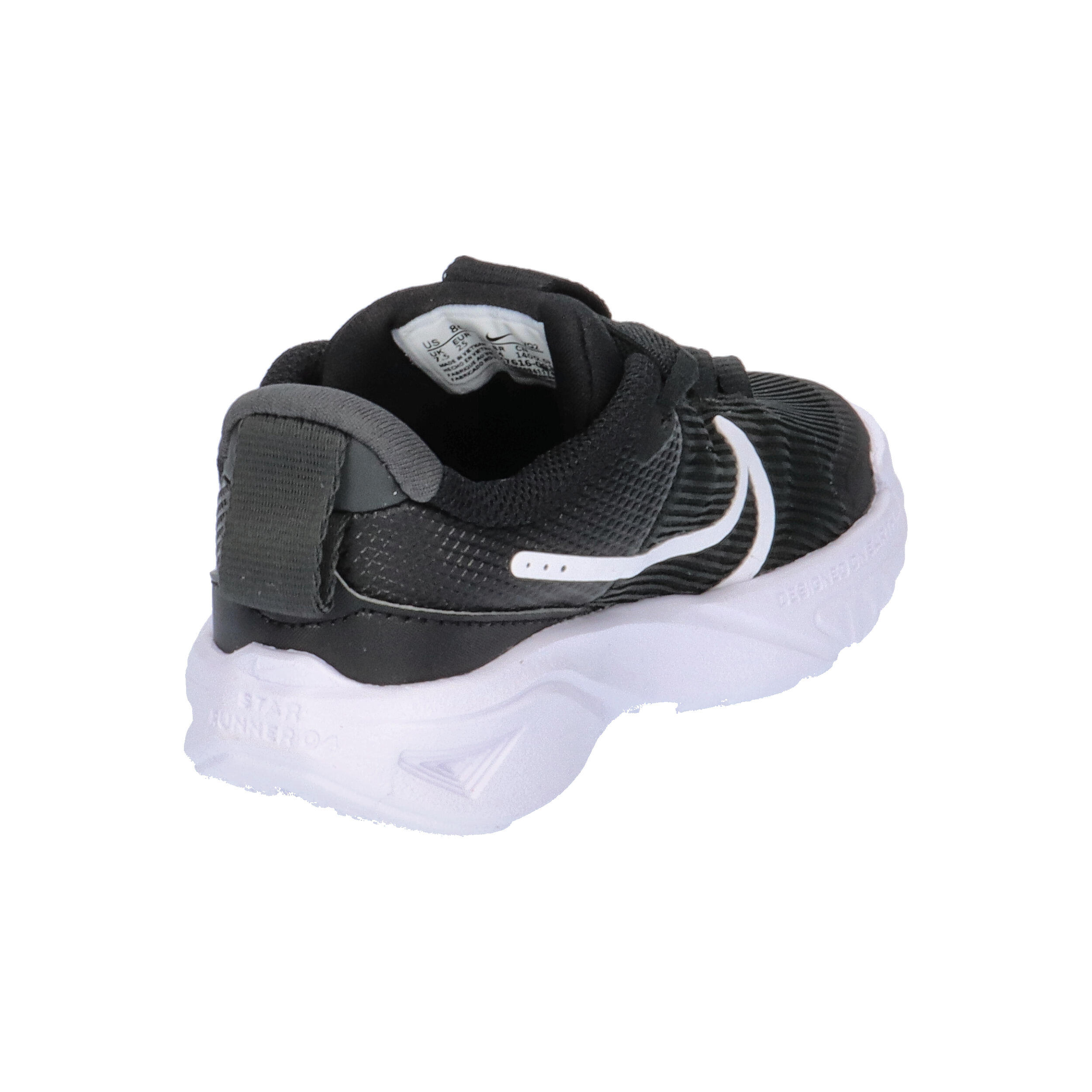 Ténis Nike Modelo Star Runner 4 Cor Preto 6/7