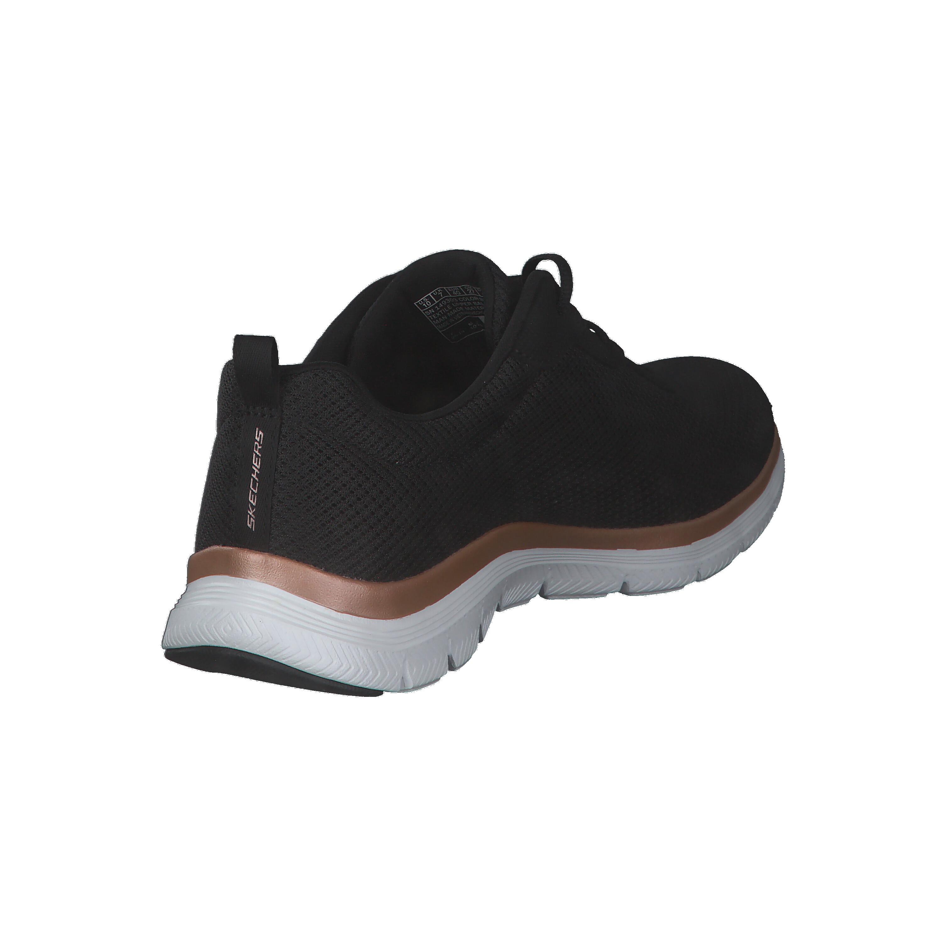 Baskets Femme Baskets Skechers FLEX APPEAL 4.0BRILLIANT Noir Noir Skechers 6/7