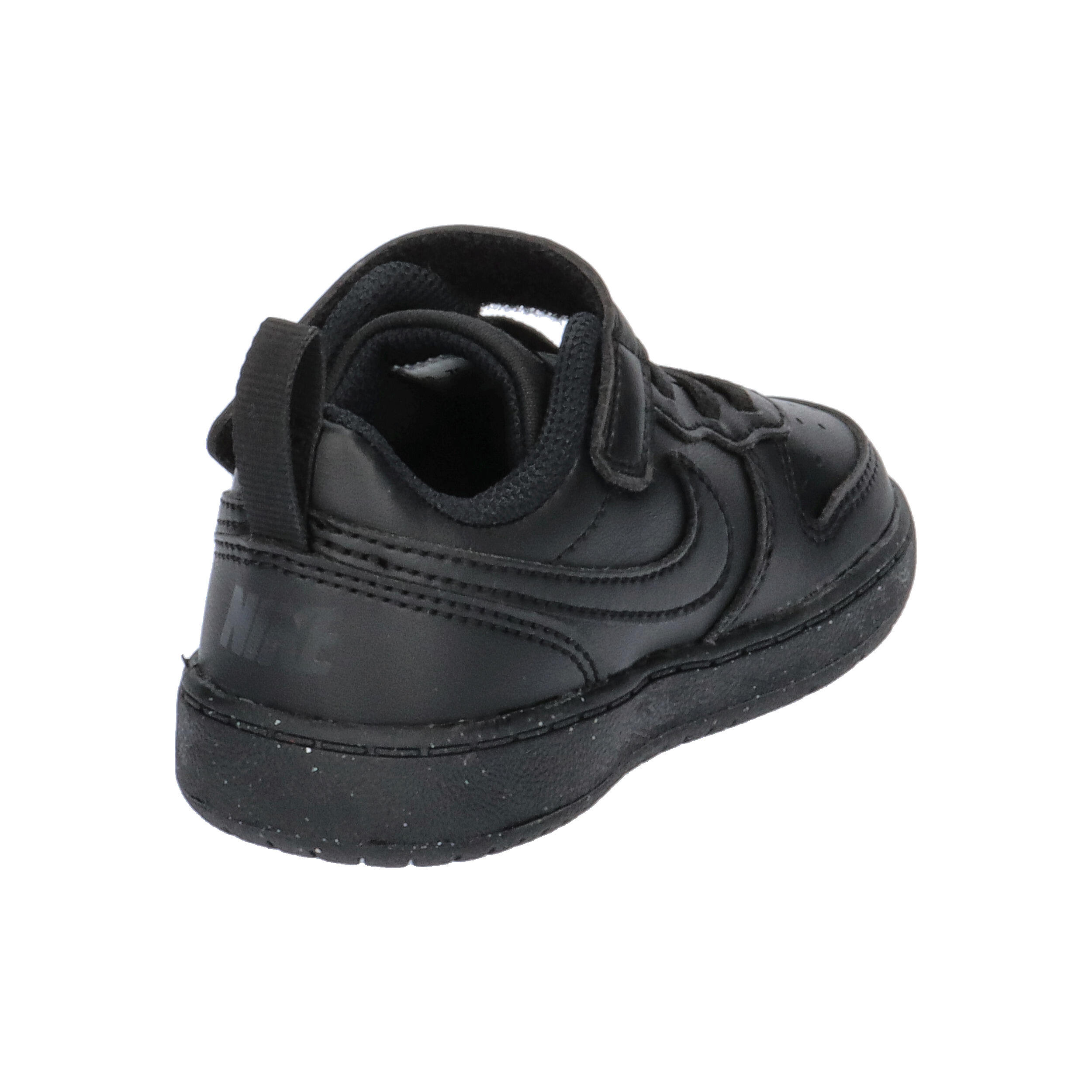 nike court borough low zwart