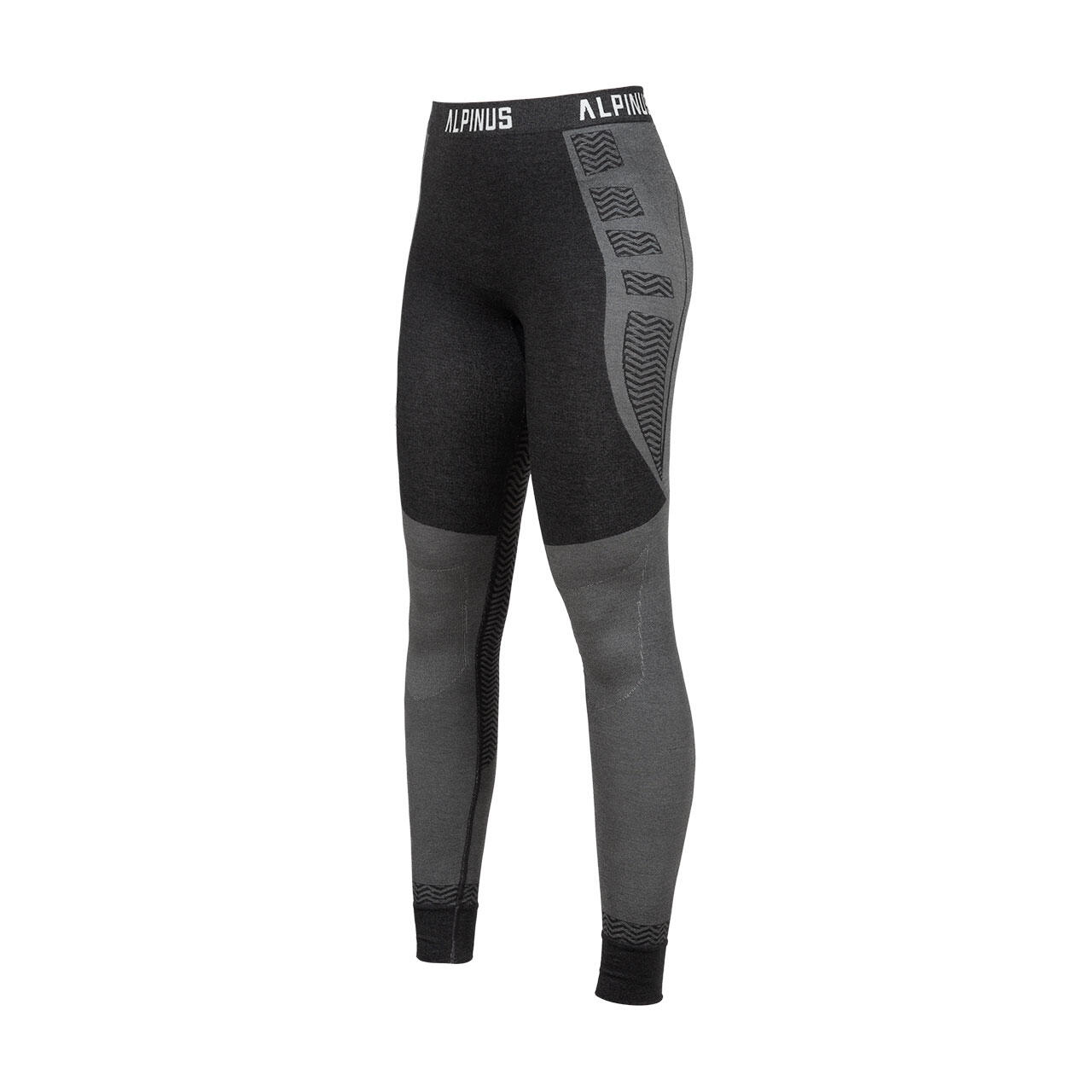Spodnie termoaktywne trekkingowe damskie Alpinus Pro Miyabi Edition szare 5/7