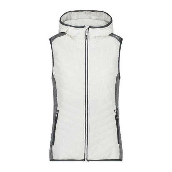 Gilet con cappuccio ibrido donna CMP