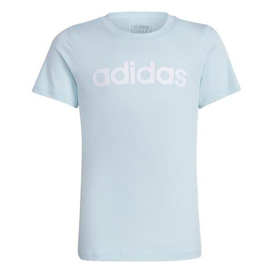 adidas Mädchen T-Shirt Essentials Linear Logo Cotton