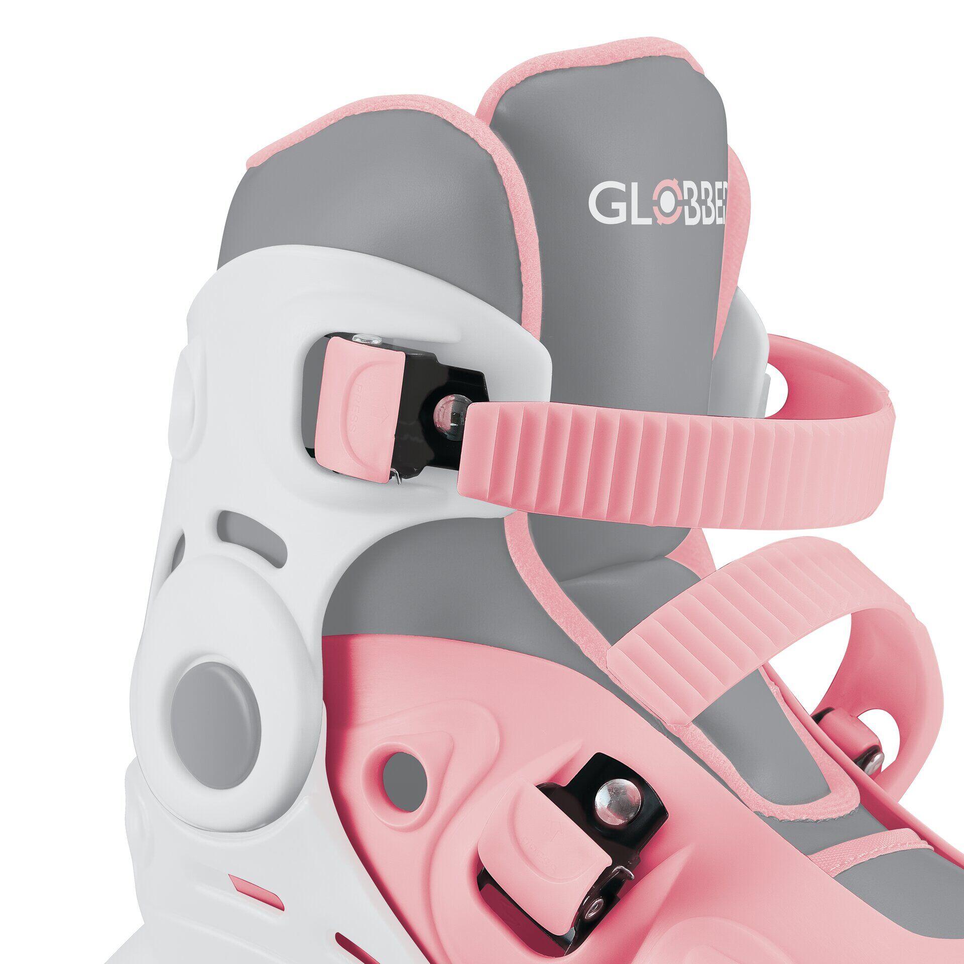 Rollers évolutifs 2-en-1 Taille S-M du 30 au 33 - Rose 6/7
