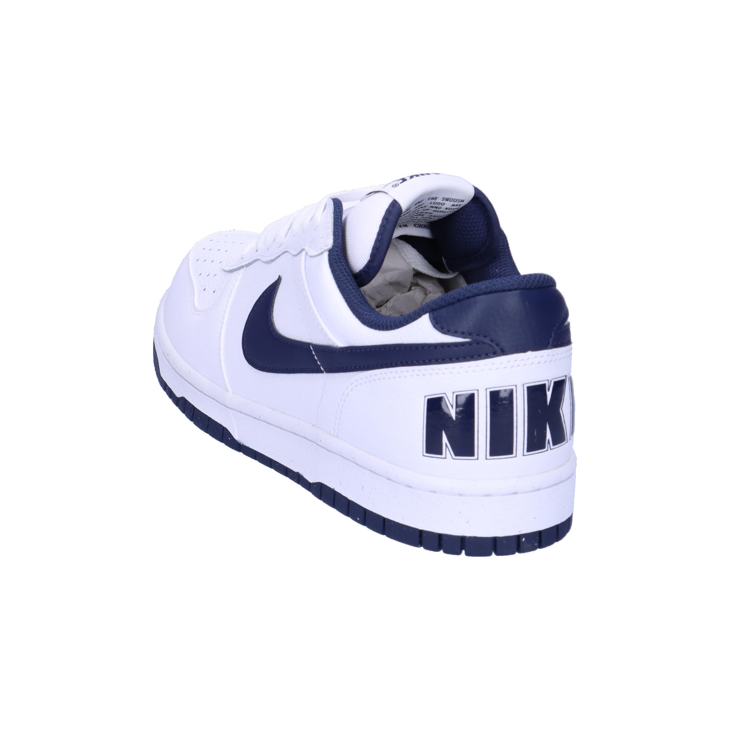 NIKE Sneakers bianco blu Big Low da uomo 4/7