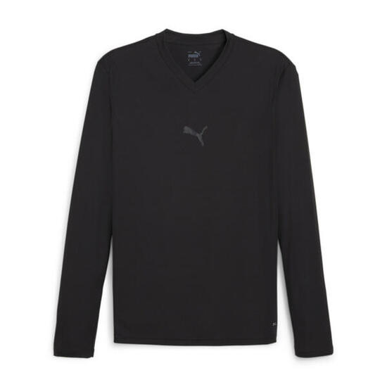 Maillot compression PUMA TeamGOAL Baselayer Tee LS noir slim