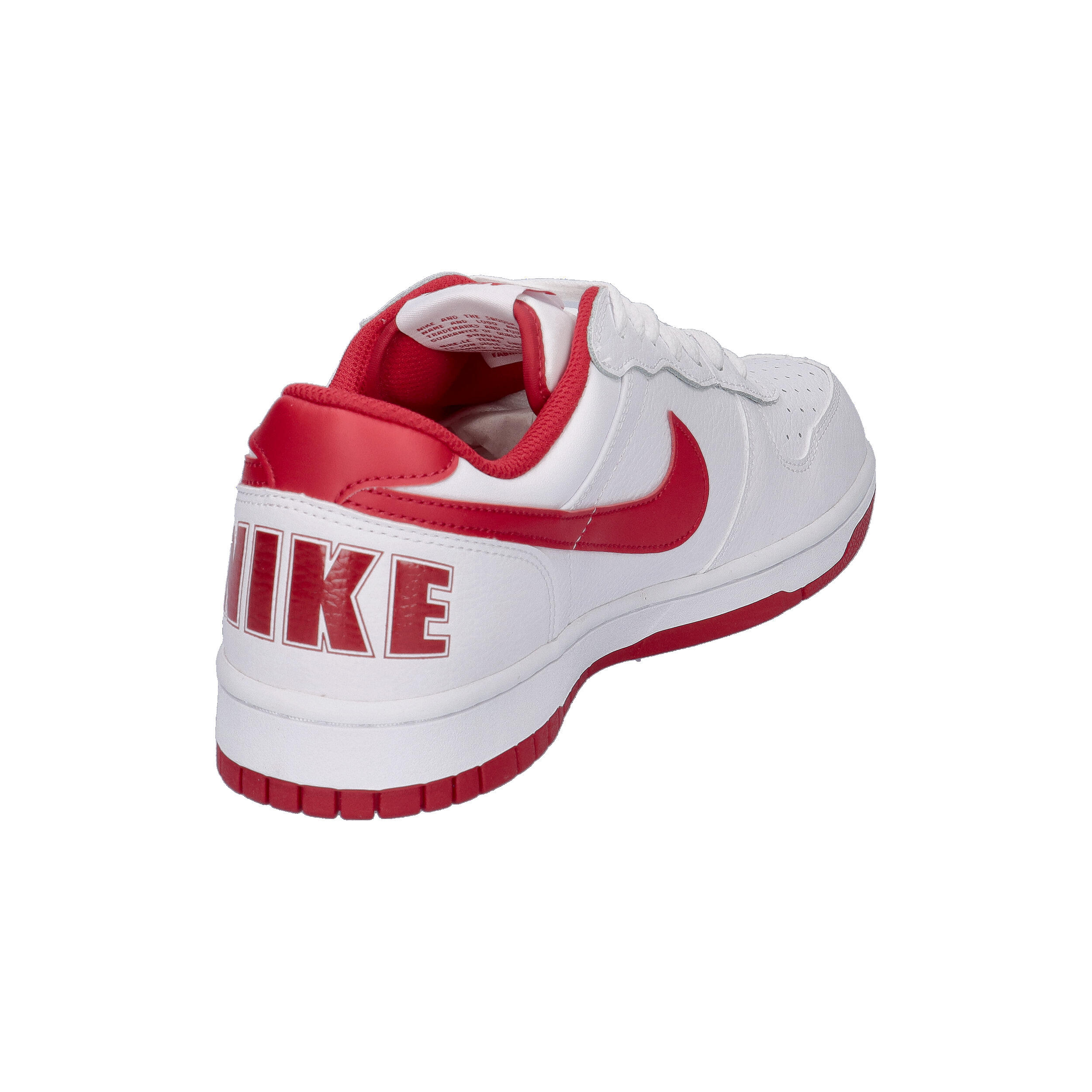 Chaussures Nike Big Low Blanc/Rouge 6/7