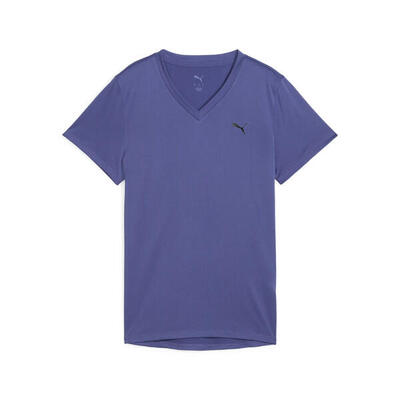 Tad essentials t-shirt met v-hals voor dames puma