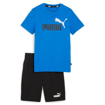 Puma Jungen Set T-Shirt ESS 2 Color No.1 Logo Tee and Shorts Set B 686298