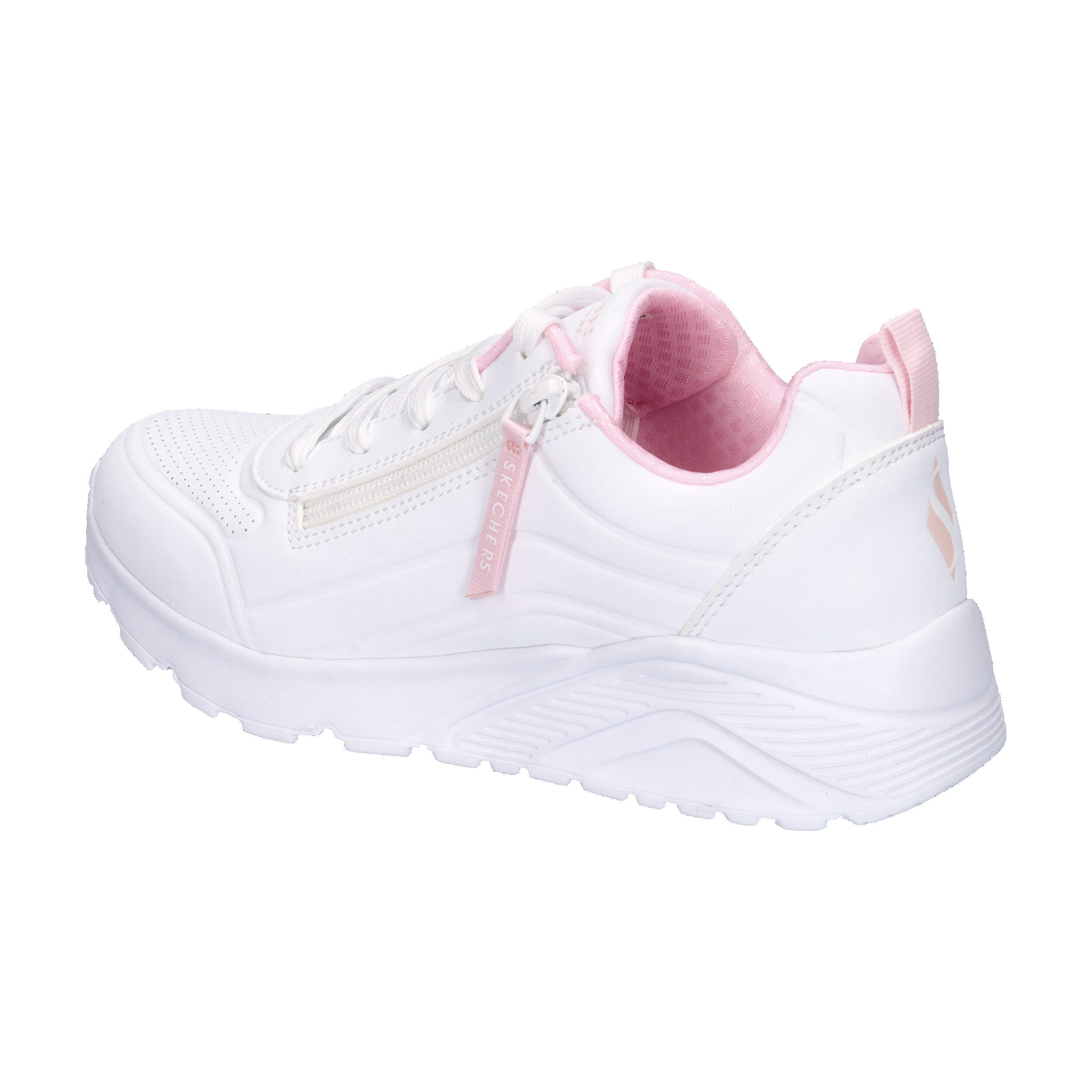 Zapatillas Skechers Uno Lite - Easy Zip, Blanco, Niños 11/15