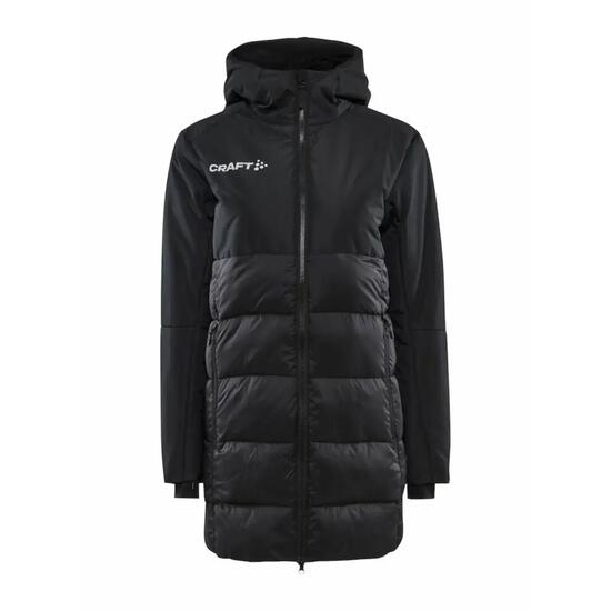 Veste d'hiver - Outdoor - Femmes - chaude, matelassée, capuche - Noir