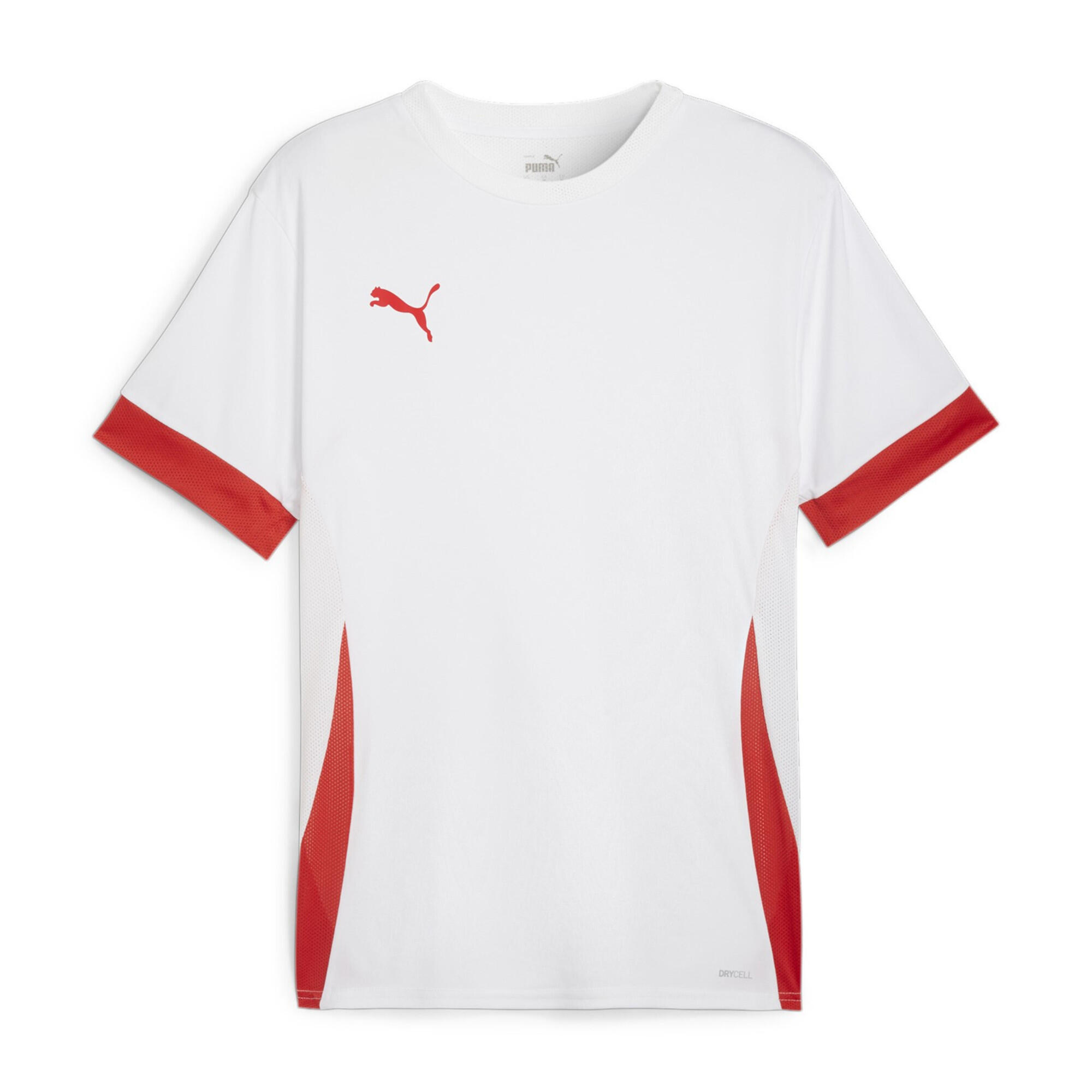 Puma - Maillot De Football Unisexe Teamgoal Matchday - Taille Xl - Maillot Manches Courtes - Blanc|rouge - Xl - Decathlon