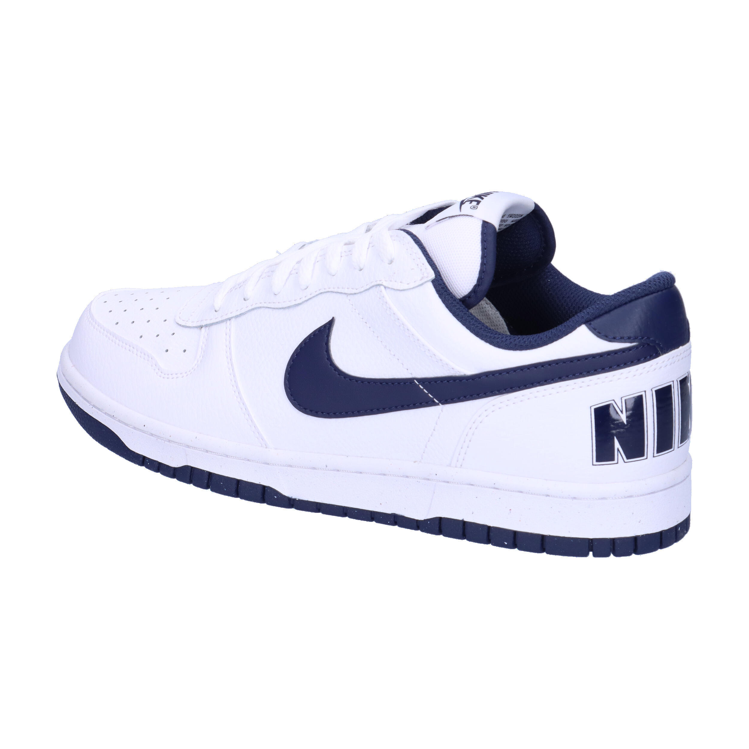 Chaussures pour hommes Nike big nike low Blanc 3/7
