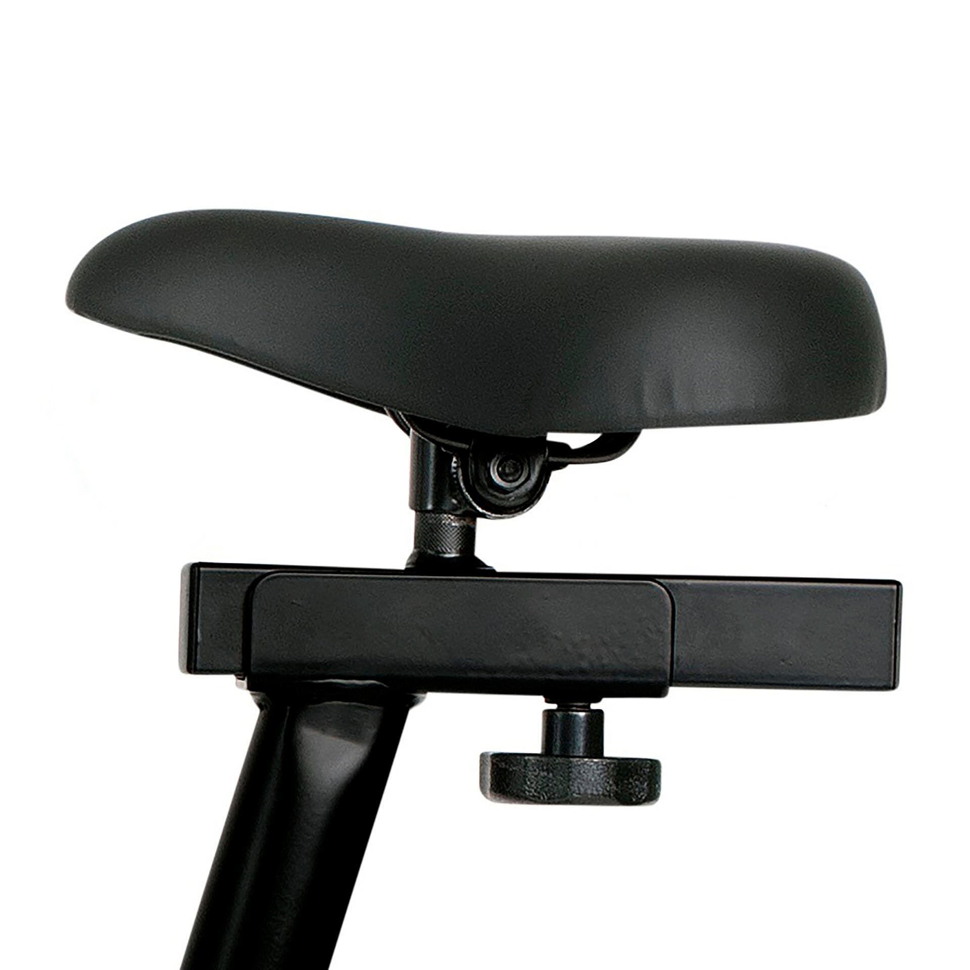Vélo d'appartement - 9kg frein magnétique - 150kg - tapis inclus - AL 2 - black 5/7