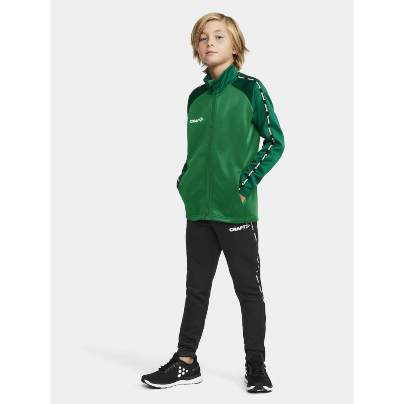 Craft Kinder Trainingsjacke SQUAD 2.0 FULL ZIP JR 1912730 12/12