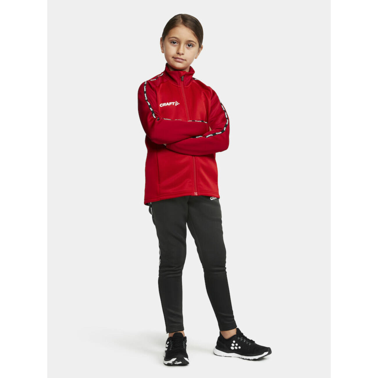 Craft Kinder Trainingsjacke SQUAD 2.0 FULL ZIP JR 1912730 6/7