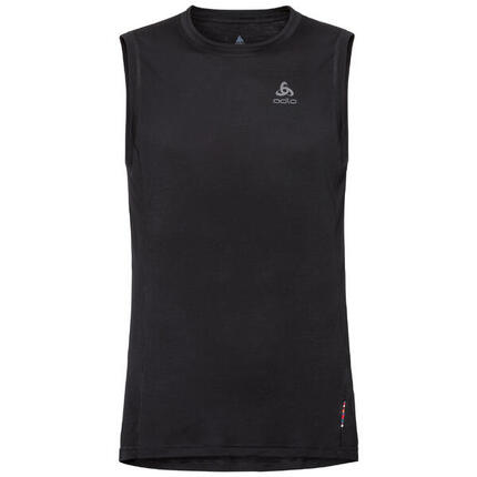 Odlo Herren Top BL Crew Neck Singlet Natural + Light 110652