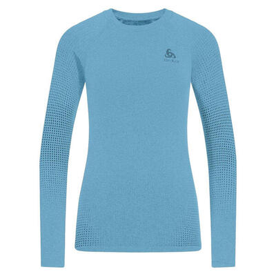 Odlo Damen Shirt Performance Warm Eco Baselayer Top Crew Neck L/S 196191