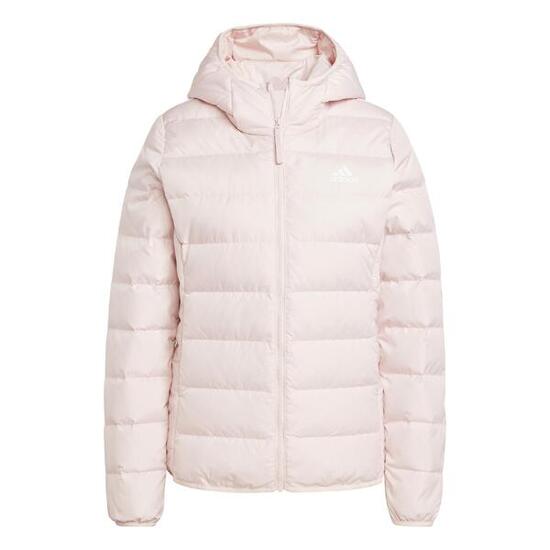 adidas Essentials Light Down Hooded femme rose pâle
