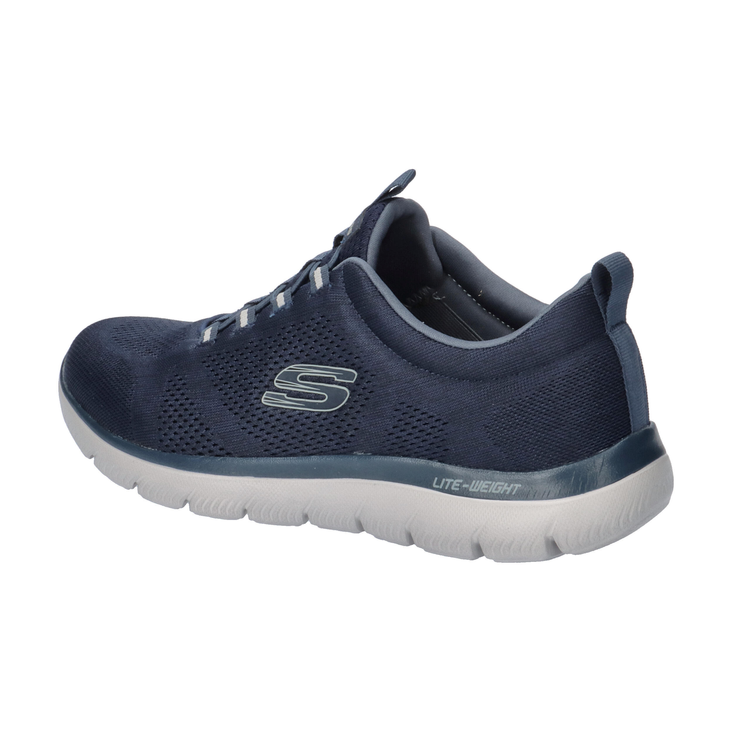 Chaussures Hommes Skechers Summits bleu marine 3/7