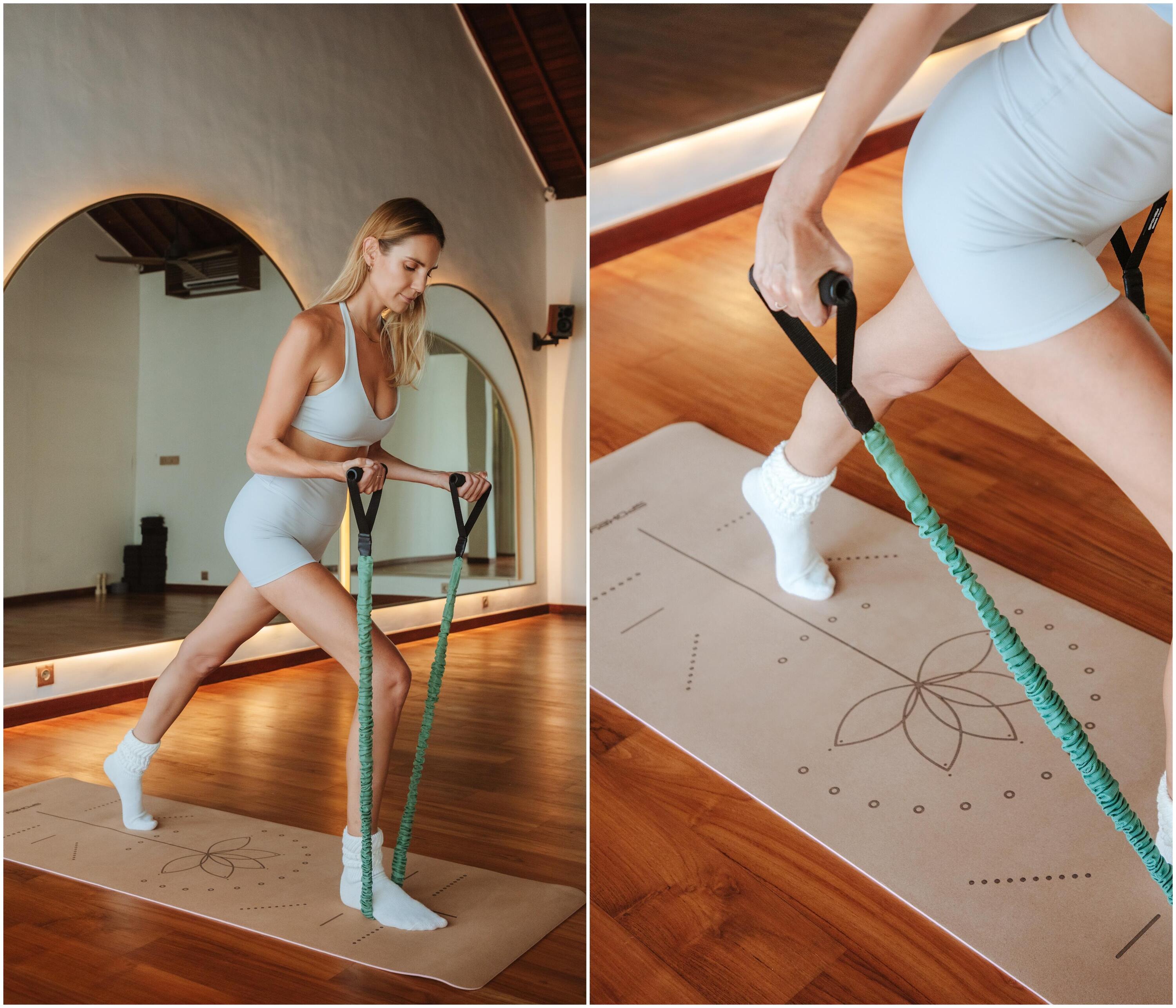 Korková podložka na jógu Spokey Savasana 4 mm 3/6