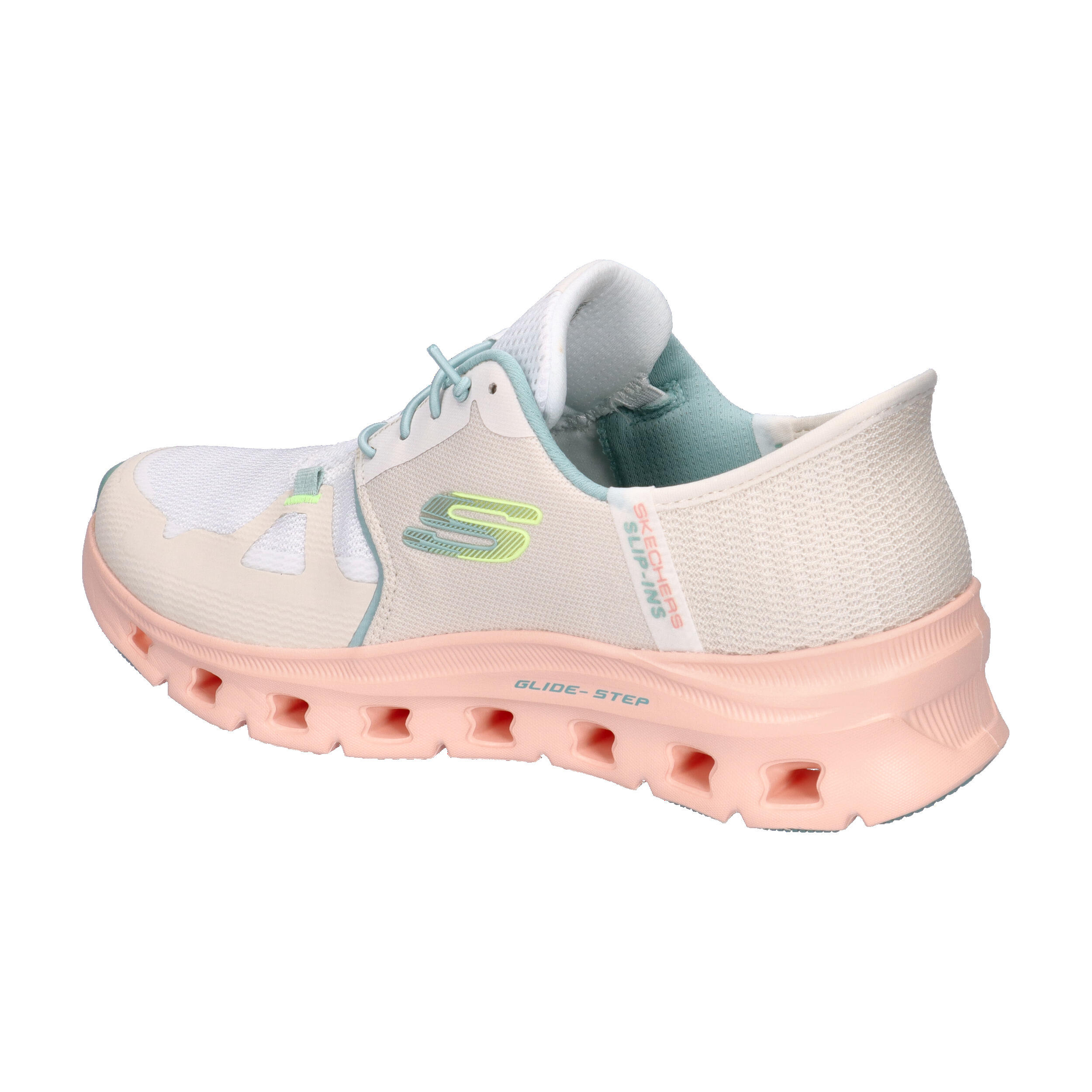 Baskets Skechers Glide-step Pro, Blanc, Femmes 3/7