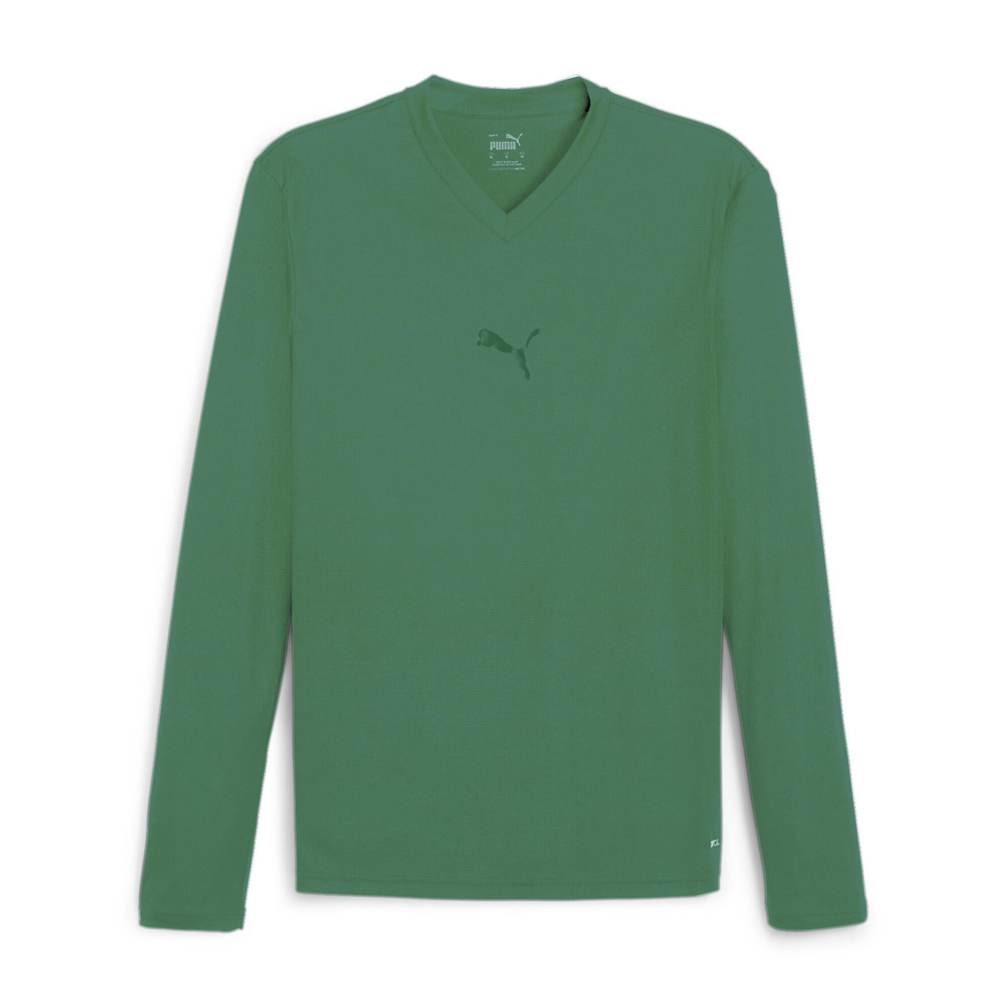 Puma Herren Langarm Shirt teamGOAL Baselayer Tee LS 658777 1/3