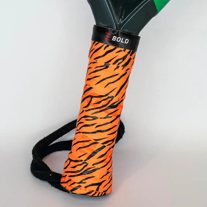 Bold - Tigre – 3x Overgrips De Padel Premium – Bold Padel - Surgrip - Multicolore|noir|orange - 110cm - Decathlon