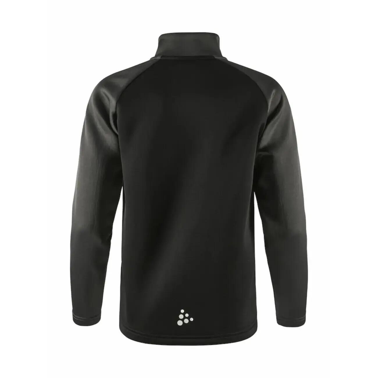 Craft Squad Men's Black Zip-Up Training Jacket 2/7