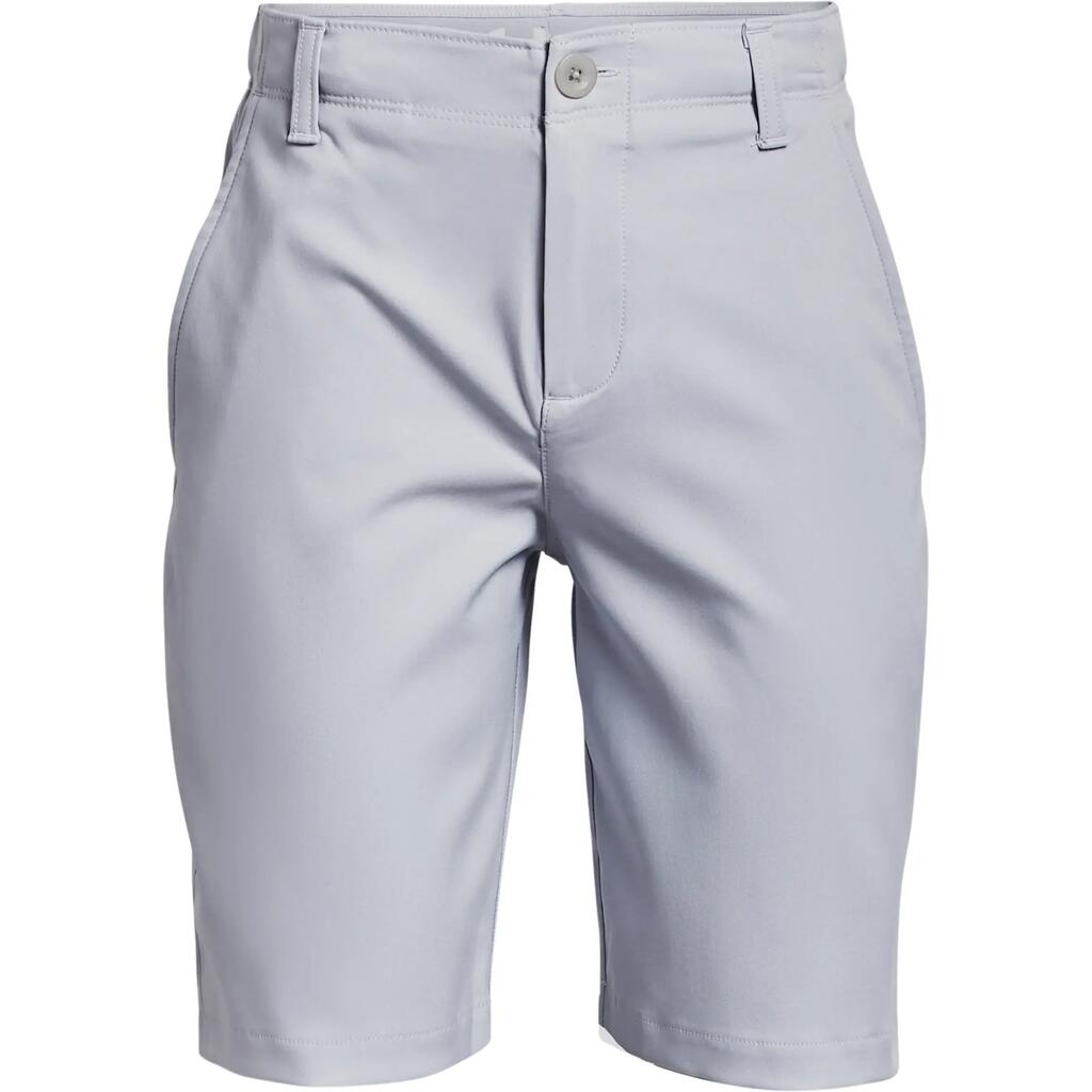 Boys' Golf Shorts Under Armour Mod Gray