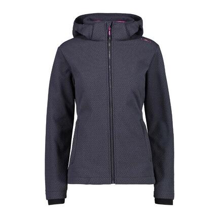 CMP Damen Softshelljacke Woman Jacket Zip Hood 31A2146