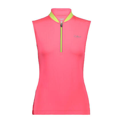 Maillot sans manches demi-zip femme CMP