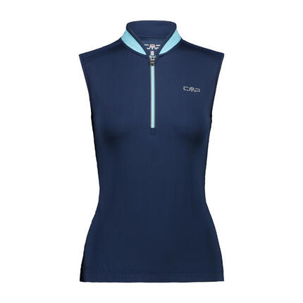 Maillot sans manches demi-zip femme CMP
