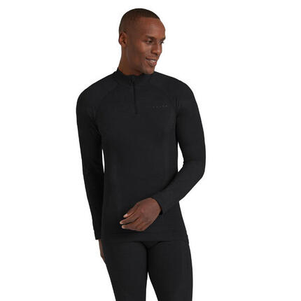 Falke Herren Langarmshirt Wool-Tech Longsleeve Zip Shirt m 33480