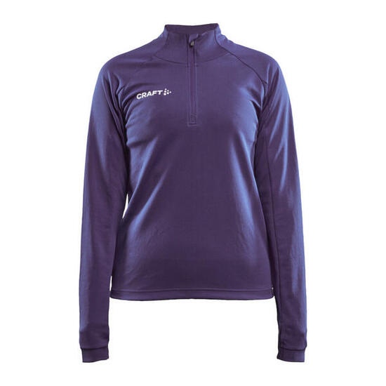Dames trainingsjack met 1/2 rits Craft Evolve