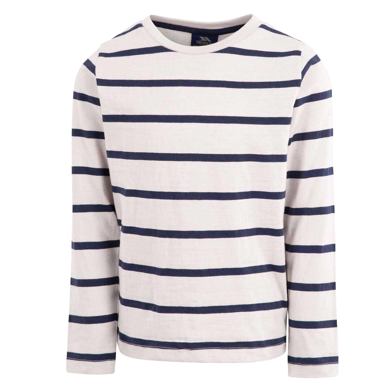 TRESPASS Childrens/Kids Clint LongSleeved TShirt (Grey)