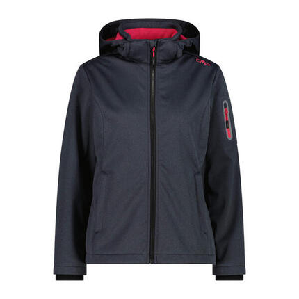 CMP Damen Softshelljacke Woman Jacket Zip Hood 39A5006M