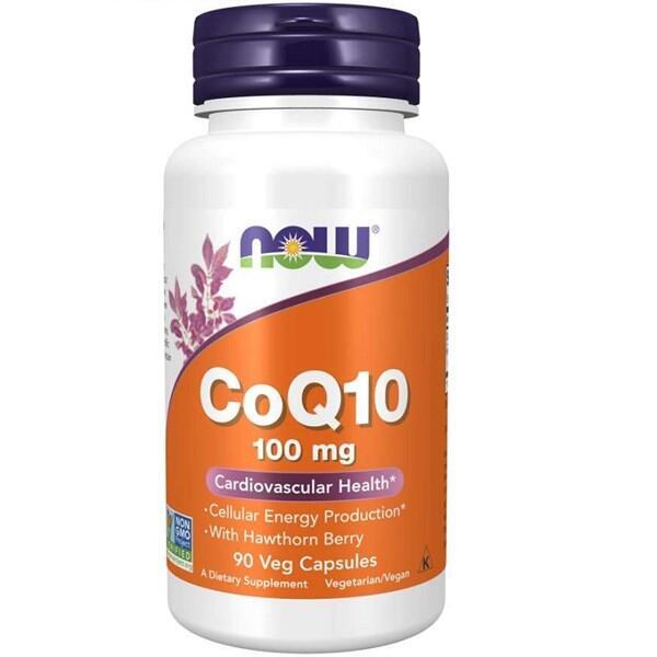 Koenzym Q10 CoQ10 WITH HAWTHORN BERRY 90veg caps(100mg)