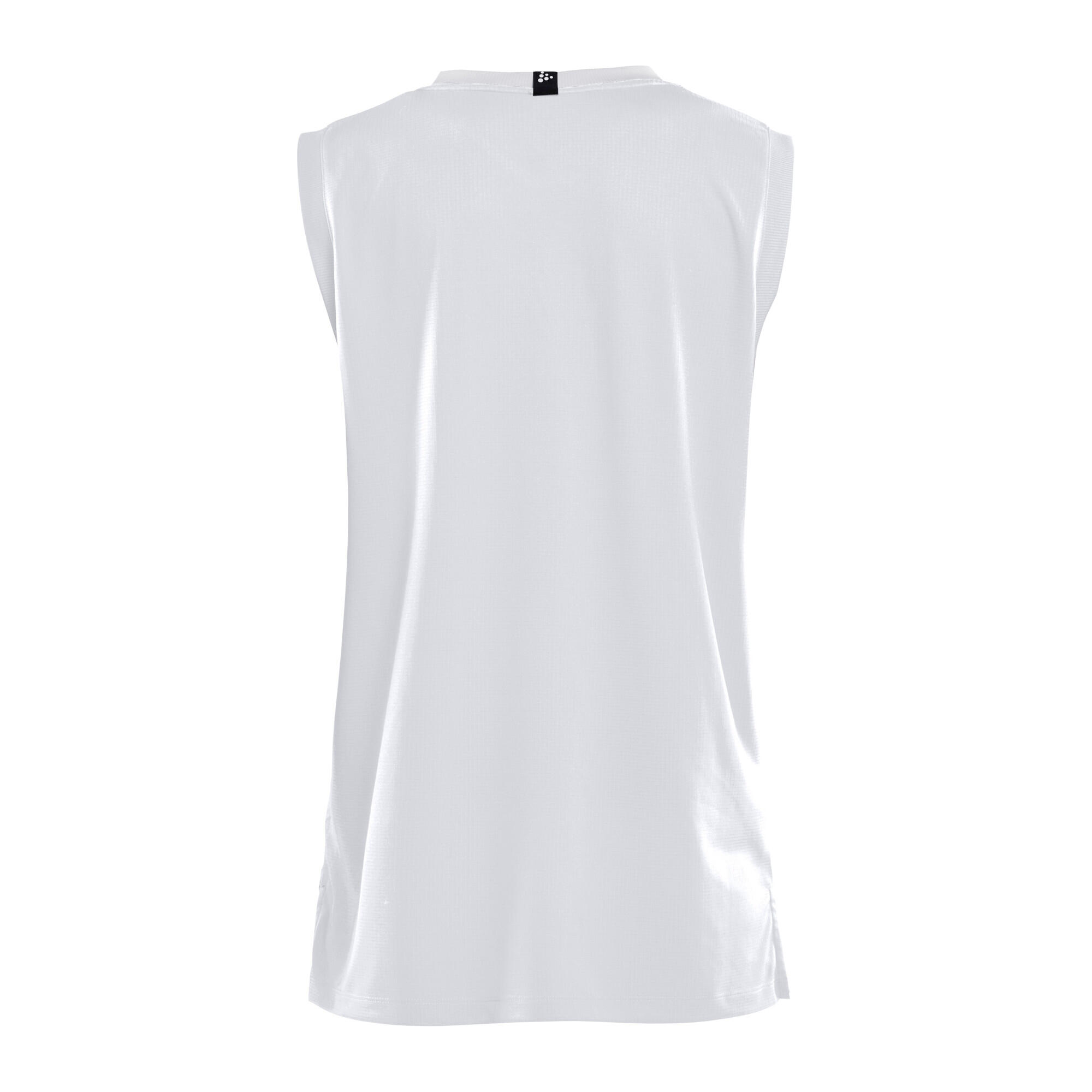 Craft Progress Basketbalshirt Dames - Wit 2/2