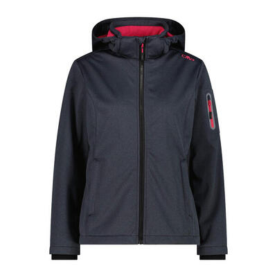 CMP Damen Softshelljacke Woman Jacket Zip Hood 39A5006M