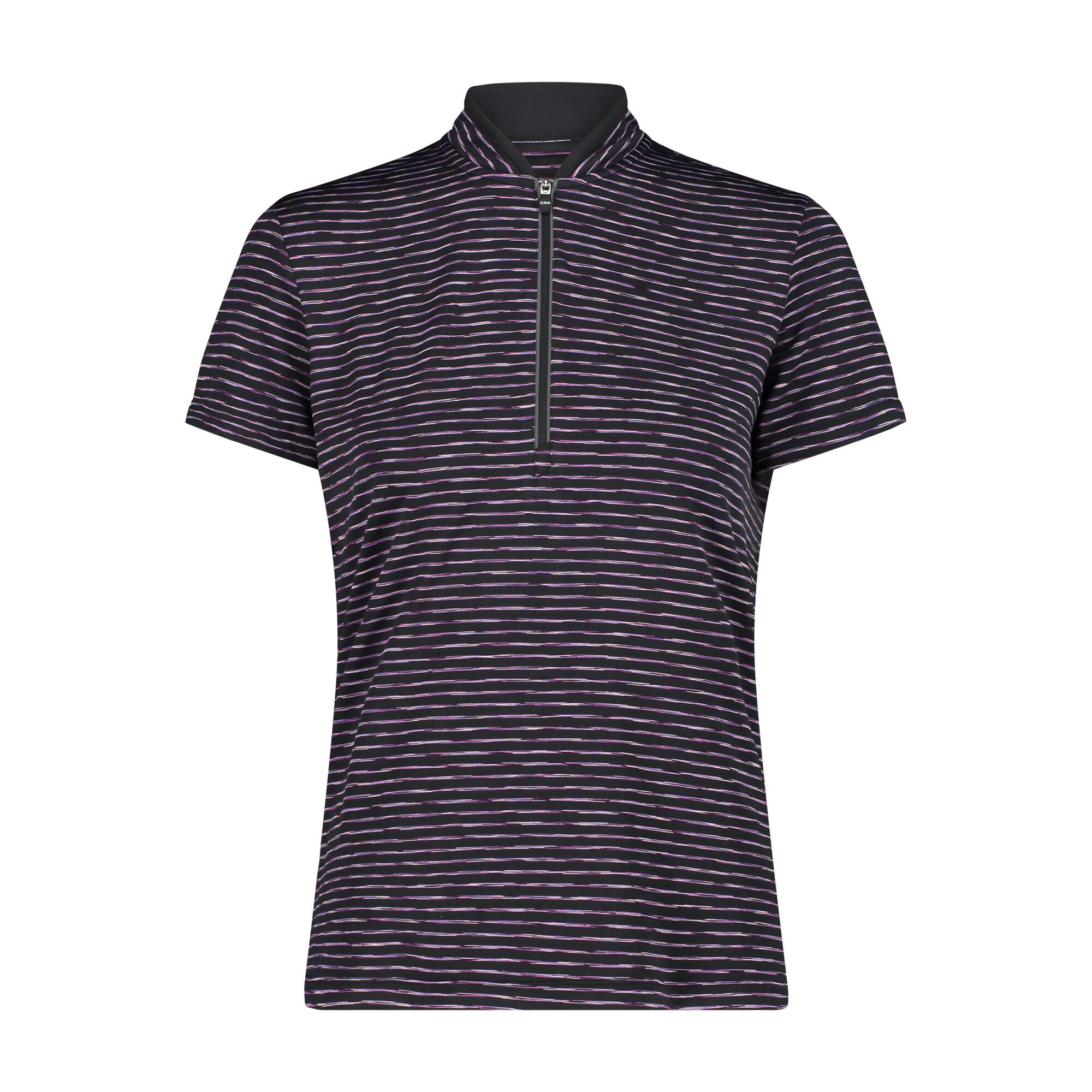 CMP T-shirt da donna con mezza zip CMP