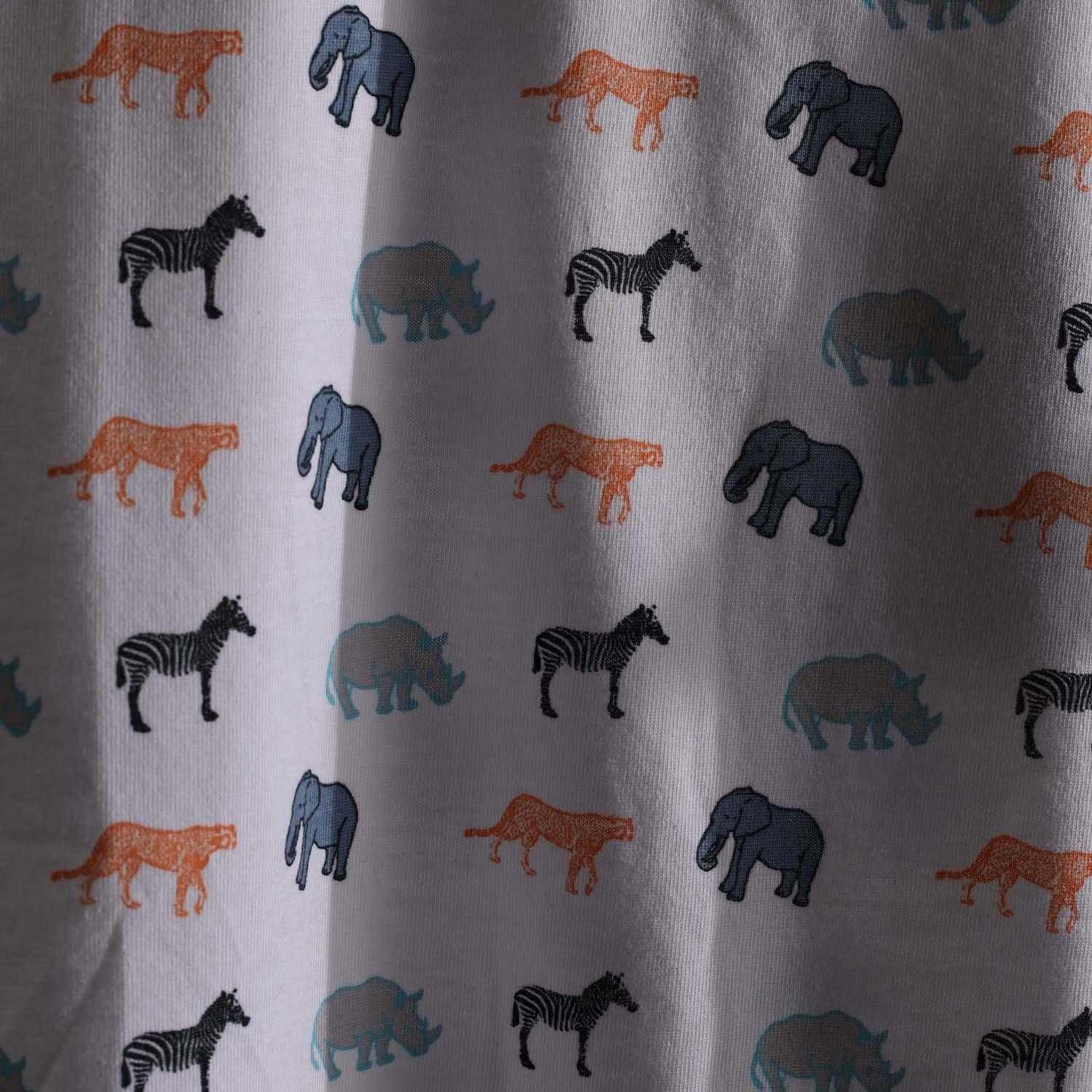 Tshirt Motif/style Imprimé Intégral SAFARY Enfant (Blanc) 2/3