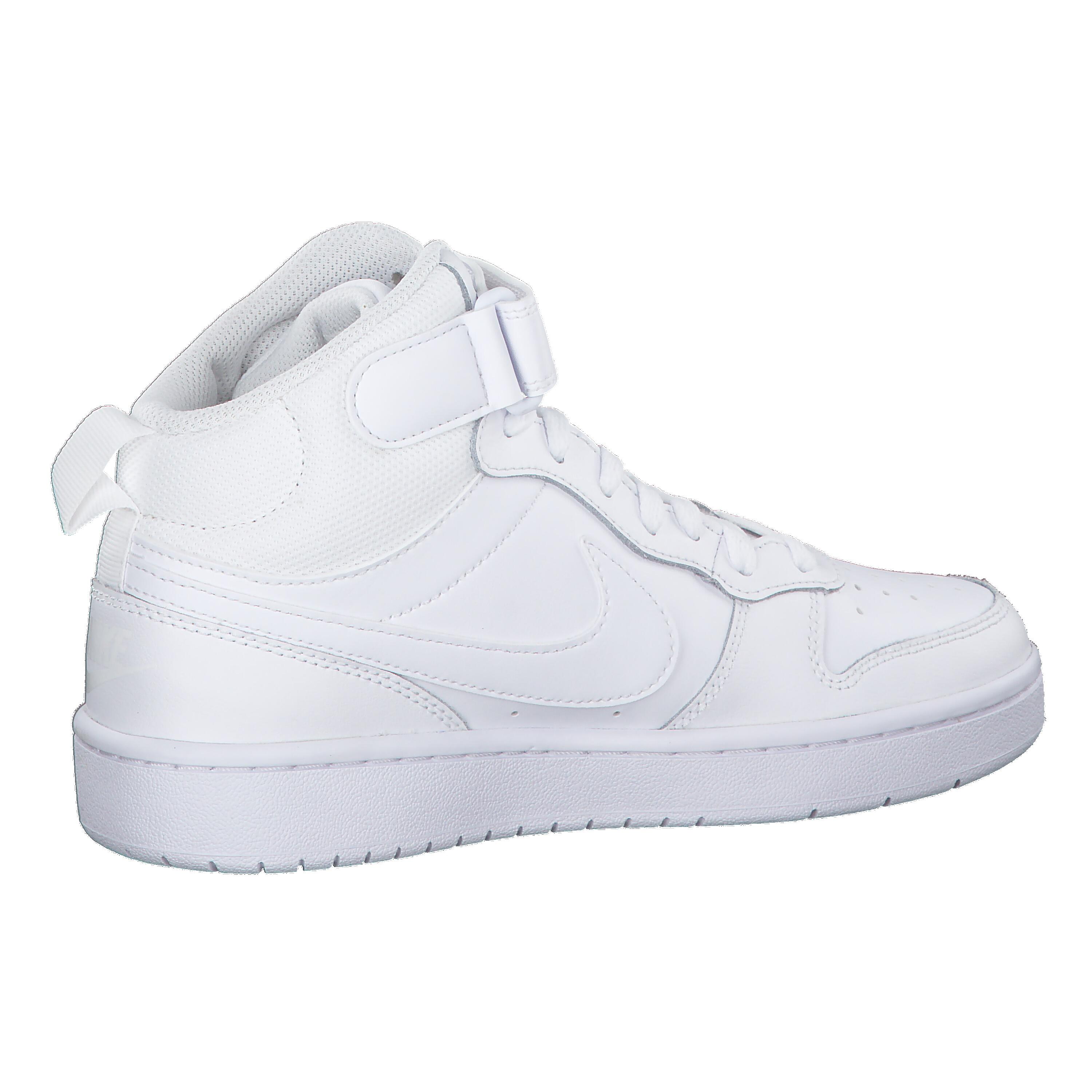Nike chaussures de basket junior Court Borough Mid2 (GS) blanc 7/7