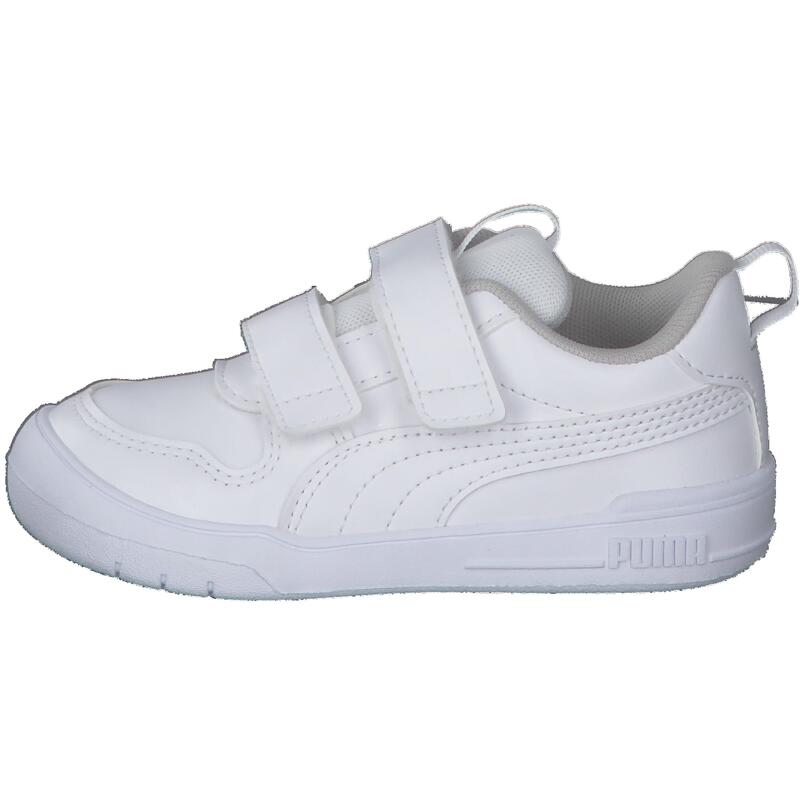 Zapatillas Casual Infantil Para Niños Puma Multiflex SL V Color Blanco-380741-06