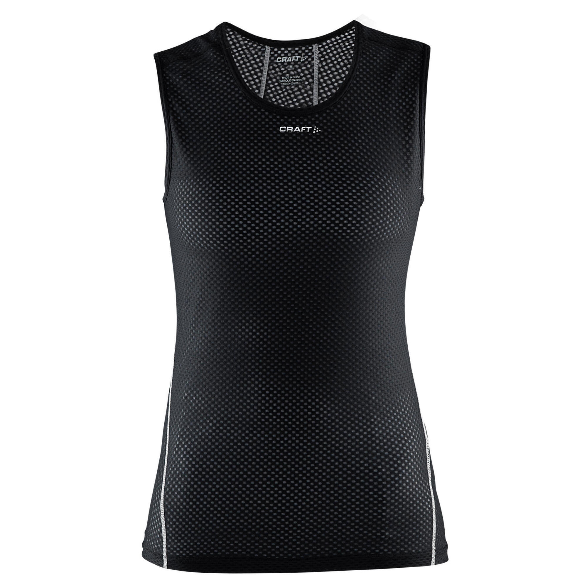 Craft - Cool Mesh Superlight Sl W - Noir - Sous Maillot Sans Manche - Noir - 48 Xl - Decathlon