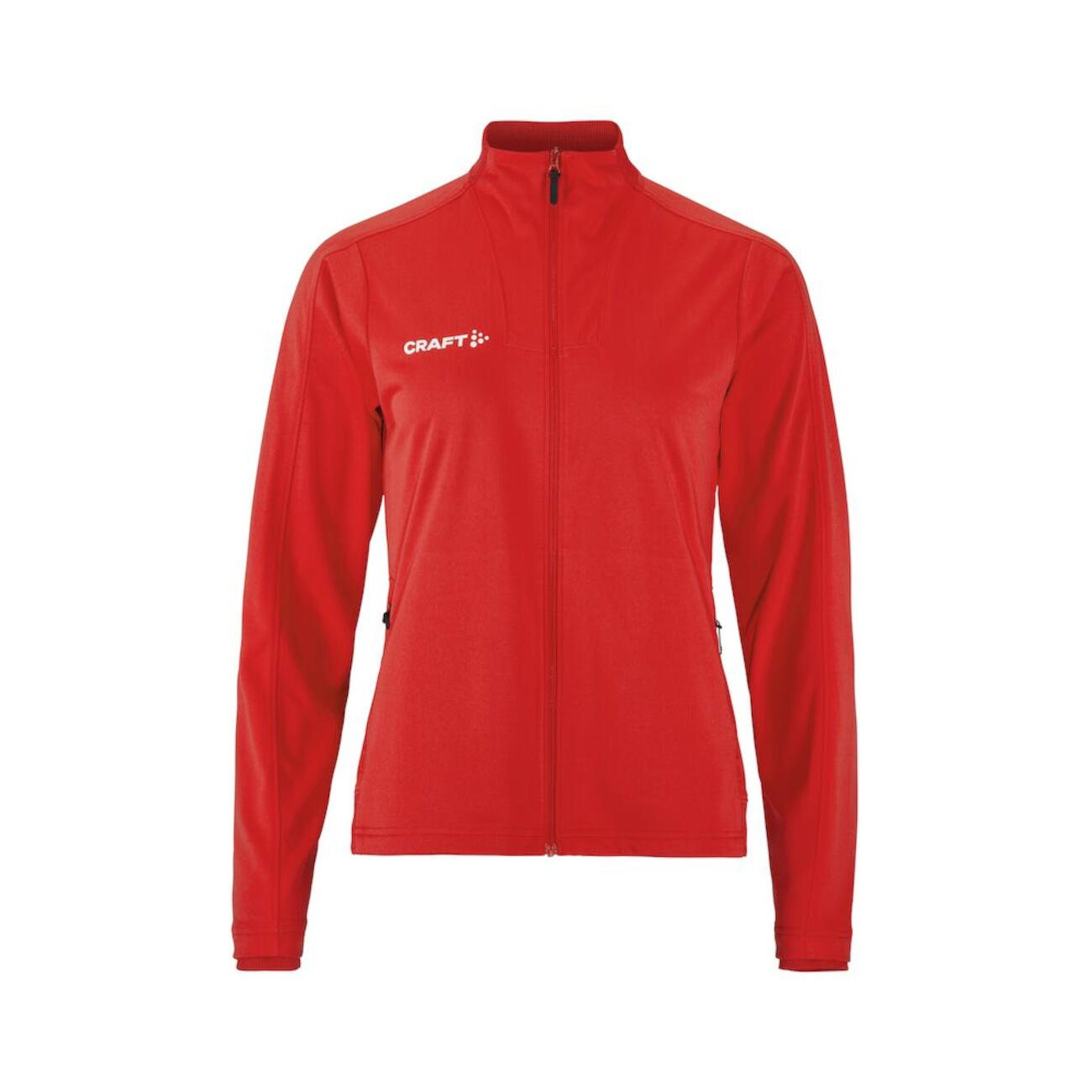 Craft - Veste Imperméable Zippé Femme Craft Evolve 2.0 - Veste De Concours - Rouge - Decathlon