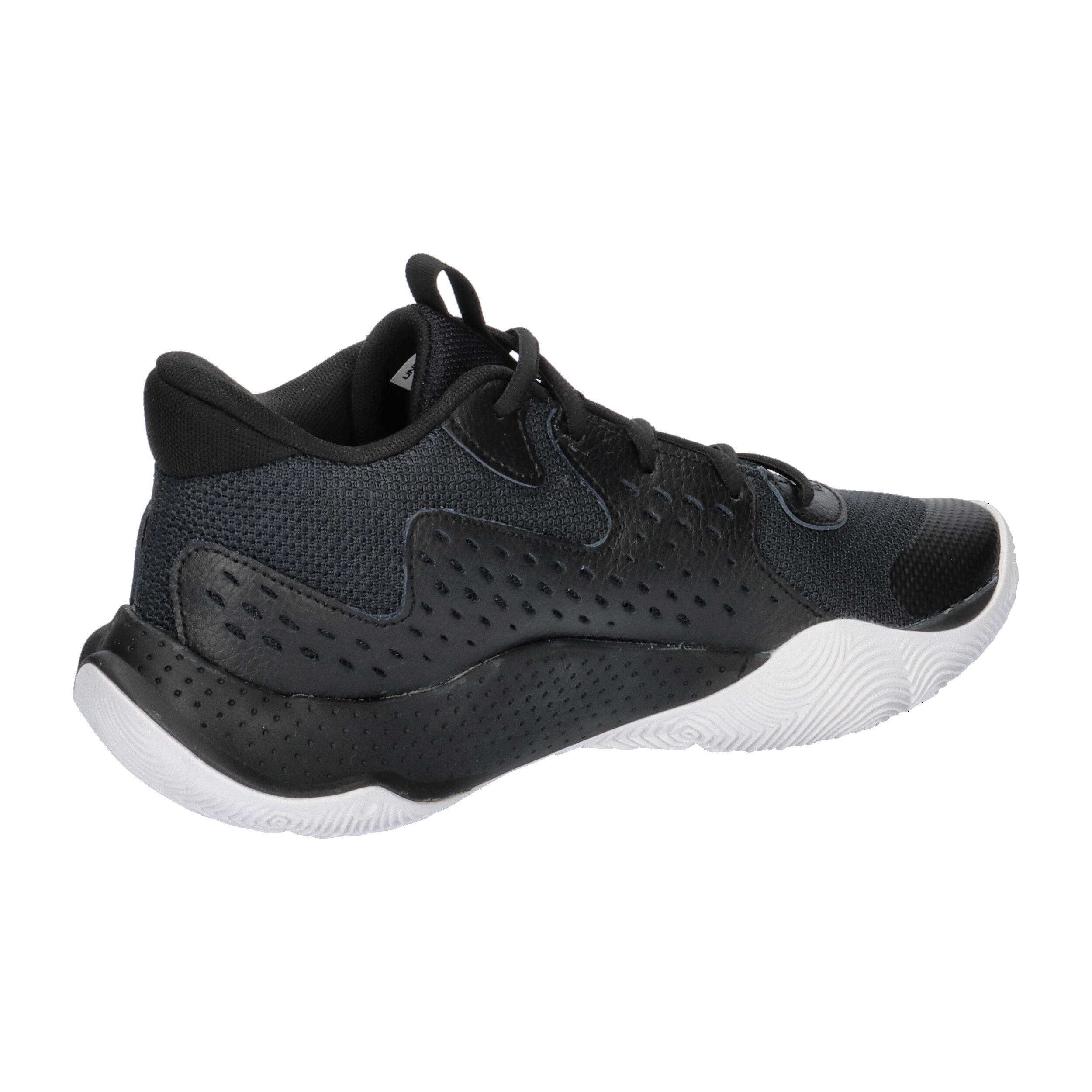 Under Armour UA JET 23 Basketballschuhe Unisex 3026634 001 schwarz/gold 7/7
